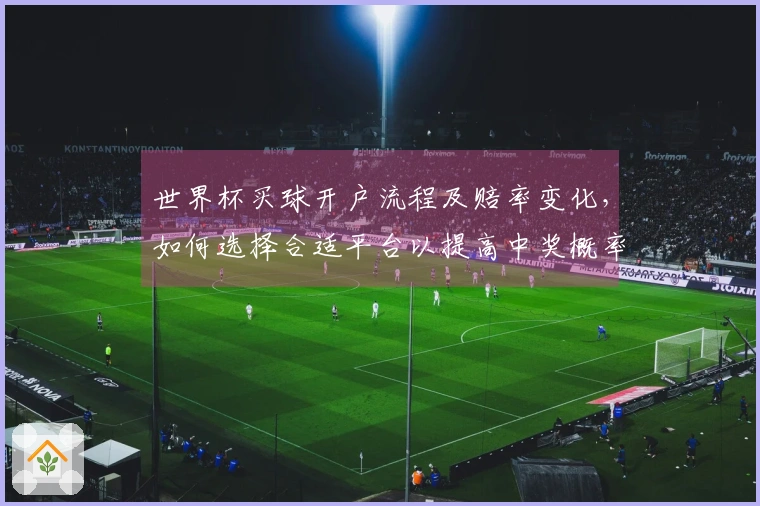 世界杯买球开户流程及赔率变化，如何选择合适平台以提高中奖概率
